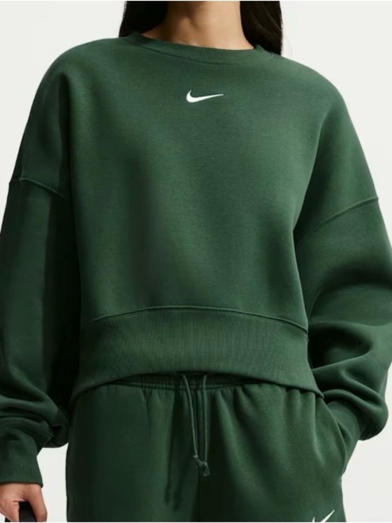 Nike Tops - Nike Sportswear Phoenix Fleece
Women's Over-Oversized Crew-Neck Sweatshirt Small